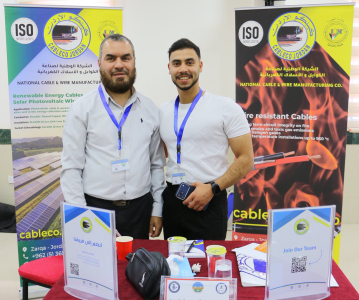 Cableco Participation in the 15th Career Day at Zarqa University 4